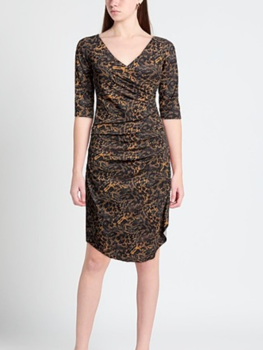 Chiara Boni La Petite Robe Delia Dress Women's 6 Sheath Stretch